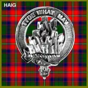 Haig Scottish Clan Badge, Pewter