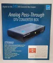 Digital Analog DTX-9950 W/ Wireless Remote DTV Pass-Through Box Converter NEW