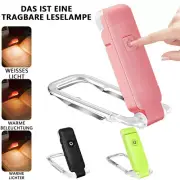 Book Night Reading Light USB Rechargeable Clip on Mini LED Lamp Flexible AU