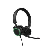 Snom A330D Dual Headset Wired Head-band Office/Call center USB Type-A Black