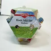 Kaytee Knot Nibbler Wooden Chew Toy for Guinea Pigs, Dwarf Rabbits Medium