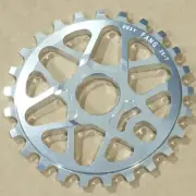 ODYSSEY BMX FANG BICYCLE SPROCKET SILVER TOM DUGAN SUNDAY