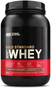 Optimum Nutrition Gold Standard 100% Whey Protein Powder 907G FREE SHIPPING