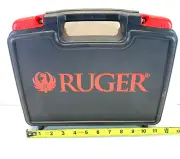 Ruger Lockable Pistol Case Fits Most Handguns Hard Plastic With Insert