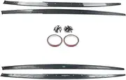 Side Skirts Panel Extensions Lower Side Lip Compatible for BMW F30 3 Series 2012-2018 Carbon Fiber Painted Car Accessories