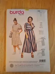 Burda Style 6449 Plus Size Dress Pattern 6449