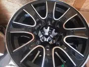 THOROUGHBRED 16x6 ALUMINUM RV WHEEL 8 LUG GLOSS BLACK