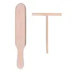 Durable Pancake Spatula Reliable Turner Non-stick Set with Wooden Crepe
