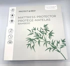 NEW Protect A Bed Soft Bamboo Waterproof Temp Regulator Mattress Protector Pad