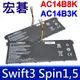 Acer AC14B8K AC14B3K 原廠規格 電池 Spin 1 3 5 SP111-31 SP111-32N SP315-51 SP513-51 SP513-51N SP515-51GN NP515-51 B1 B118-RN P236 P236-M TMP236-MG-56FU TMP238-M P276-M P2 P2410-G2-MG P2410-M P2510-G2-MG P2510-M TMP276-MG TMP449-M TMX349-M TMX349-G2-M N16P7