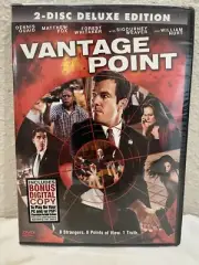 VANTAGE POINT - Dennis Quaid 2 DISC DELUXE EDITION DVD NEW/SEALED