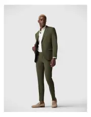 [Politix] Tailored Jacket in Khaki