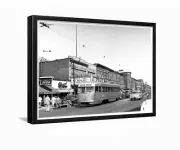 Coney Island Surf Avenue Brooklyn New York Framed Photo