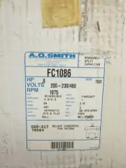 NEW FC1086 AO Smith 8/10Hp 200-230/460V 1075Rpm,.. TL-01B