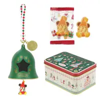在飛比找蝦皮購物優惠-現貨-日本 東京迪士尼 聖誕節餅乾鐵盒 米奇鈴鐺糖果盒吊飾 
