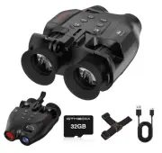 Night Vision Goggles Head Mounted Hands Free Infrared Night Vision Binoculars...