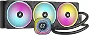 CORSAIR iCUE LINK H170i LCD Liquid CPU Cooler - 420mm AIO - QX140 RGB Fans - 2.1” IPS LCD Screen - Fits Intel LGA 1700, AMD AM5 - iCUE LINK System Hub Included - Black