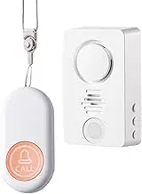 One-touc H Call Wireless Doorbell, Seniors Monitoring Bed Alarm, Smart Wireless Alert Bell, Easy Press Call And Loud Clear Sound, Can Use It Long Time 7.5cm For Bed