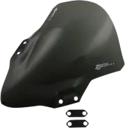 Zero Gravity Light Smoke Corsa Windscreen - - 24-283-02