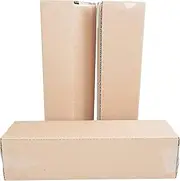 PACK4YA 250×65×65mm Long Corrugated Cardboard Boxes Mail Small Parcel Postal Boxes for Posting Brown Mailing Postage Shipping Box for Small Business, Storing or Gift Wrapping Packaging (10 Pcs)
