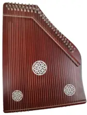 Swarmandal 36 Strings Tuning Spanner Surmandal For Meditation with Bag