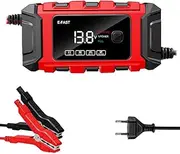 Car Battery Chargers 12V/6A Full Automatic Battery Chargers Mai ainer Portable Trickle Chargers Battery Desulfator for Car Cycle Leadacid Battery