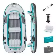 Bestway Hydro-Force Adventure Elite X5 Inflatable 5 Person Water Raft Outdoor
