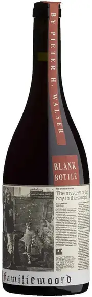 Blank Bottle Familiemoord 2023 750ml