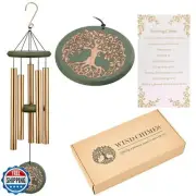 Wind Chimes for Outside Engraved Tree of Life 36 Large Deep Tone Wind Chime,