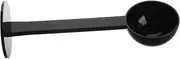 COLLBATH Coffee Bean Scoop with Pressed Bottom Lightweight Plastic Measuring Spoon for Espresso Machine Durable Easy to Clean for Brewing at Home