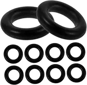 10pcs Stem Seal Kit Switches Key Taps Switch Keys Retractable Petrol Filler Keycaps Keycap Ring Puller Valve Cable Rapid Gaskets Rings Drain Kit Pan Valve Stem Sealing Black Rubber