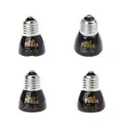 Ceramic Heat Lamp Reptile Heat Emitter Lamp No Light Pet Brooder Coop Heater