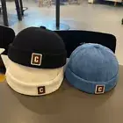 Printed Baby Brimless Hat Harajuku Kids Beanie Hats Outdoor Hip Hop Caps Kids