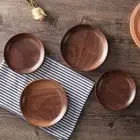 Beech Snack Dish Cake Holder Dinner Plate Dessert Plates Serving Tray Tableware