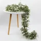 Greenery Artificial Plant Vines Wall Hanging Garland Greenery Leaves Wreath