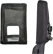 [shrxy] Dirt Cover for Minelab Equinox 600 800 Control Box - Color: Black