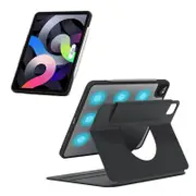 Catzon iPad Case 360 Rotating Stand Flip Tablet Smart Cover for iPad Mini6/10.2/Air4/Pro11/Pro12.9-Black