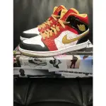 @SIX@NIKE AIR JORDAN 1 RETRO MID SE GC OG 喜慶 黃金尺寸：9.5號