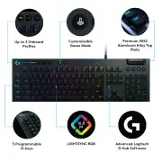 Logitech G815 LIGHTSYNC RGB Mechanical Gaming Keyboard (GL Tactile)