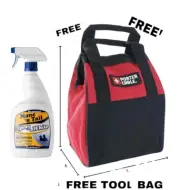 Mane 'n Tail Spray 'n White 32 oz. Spray on Shampoo Plus Conditioning + FREE Bag