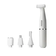 4in1 Hair Remover Trimmer Removal Epilator Cutting Machine Bodies For Women Eyebrow Nose Devices Electric Shaver Rechargeable