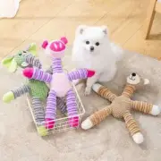 Indestructible Large Dog Sound Squeaky Toys Dog Chew Toy Squeaky Plush Dog Chew