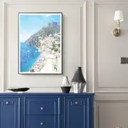 Amalfi Coast Positano Italy Canvas Wall Art