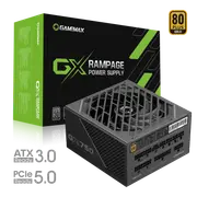 Gamemax GX-750 PRO BK 750W 80+Gold Power Supply ATX3.0 PCIE5.0