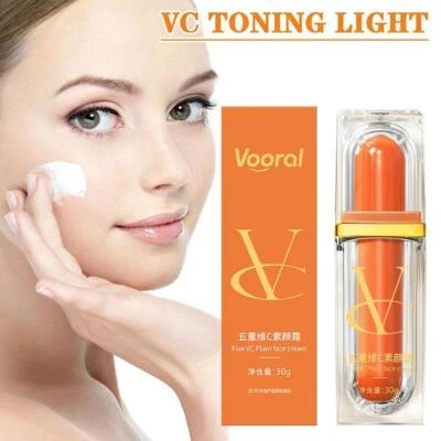 30g Five Vitamin C Tone-Up Cream Non-greasy Face Moisturizer Tone Up Cream