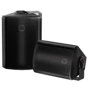 Herdio 4" Indoor Outdoor Bluetooth Speakers Wired Wall Mount Bass Stereo Speaker