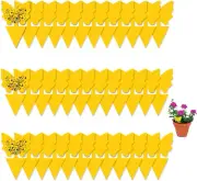 36 Pcs Dual Sided Gnat Trap,Sticky Fly Trap,Insect Catcher Sticky Board Home,Ho