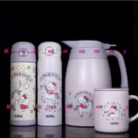 在飛比找蝦皮購物優惠-新款 THERMOS 膳魔師 Hello Kitty&獨角獸