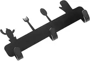 Wall Mounted Hook Rack for Coats Hats and Towels Space Saving Design Durable and Easy to Install for Bathrooms Bedrooms and Entryways
