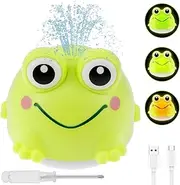 Baby Bath Toys Automatic Water Spray ABS Waterproof for Toddler Drop Resistant Electric Frog Bath Toy for Bathtub, Swimming Pool, Bathroom